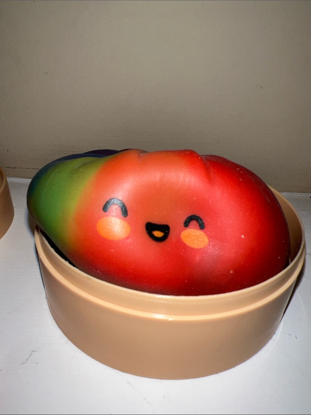 SUPER RARE RMS Mystery Dumpling Neon Edition Rainbow Squishy Toy SLOW RISE - Picture 3 of 3